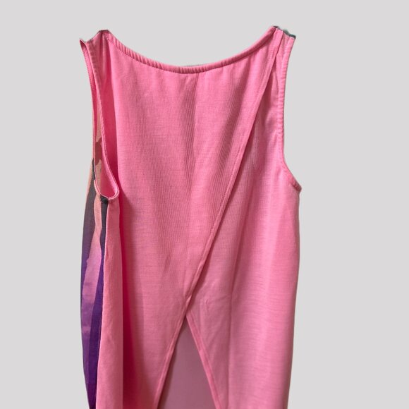 GIRLS H&M PINK CALIFORNIA THEMED TOP SIZE 10-12 - Picture 6 of 7